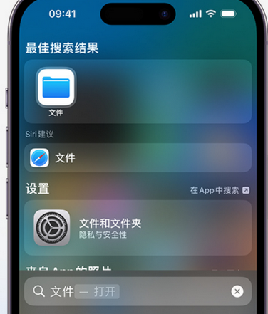 卢龙apple维修中心分享iPhone文件应用中存储和找到下载文件 