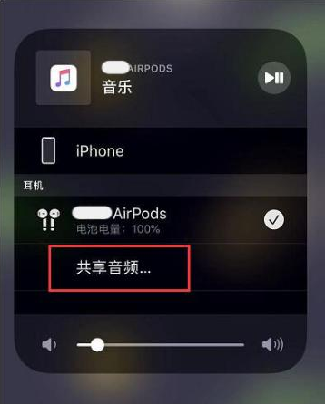 卢龙苹果14音频维修点分享iPhone14音频共享设置方法 