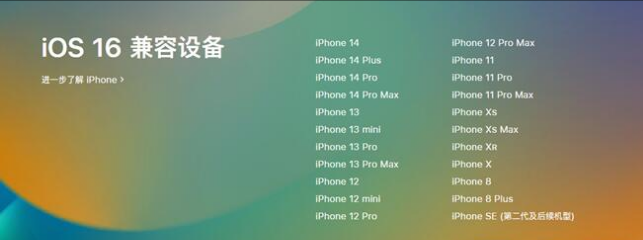 卢龙苹果手机维修分享:iOS 16.4 Beta 3支持哪些机型升级？ 