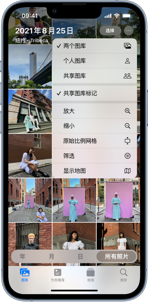 卢龙苹果手机维修分享升级 iOS 16.1 后，如何设置或加入 iCloud 共享照片图库 