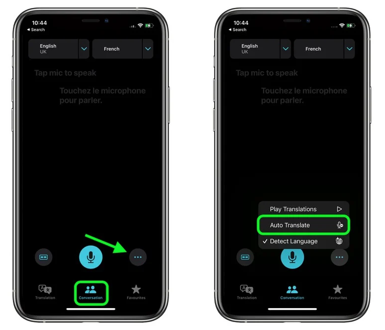 卢龙苹果手机维修分享iOS 15 “翻译” App 新改进 