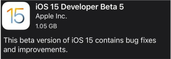 卢龙苹果手机维修分享如何升级到iOS15.0 beta5 