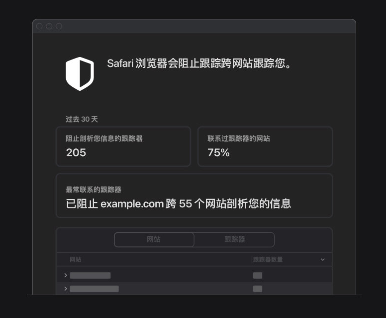 卢龙苹果手机维修分享如何在 Safari 浏览器中查看和打开隐私报告 